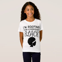 "I'm rooting for everybody black" girl's