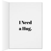 I'm Sad. Broken Heart Card. Cards (Inside (Right))