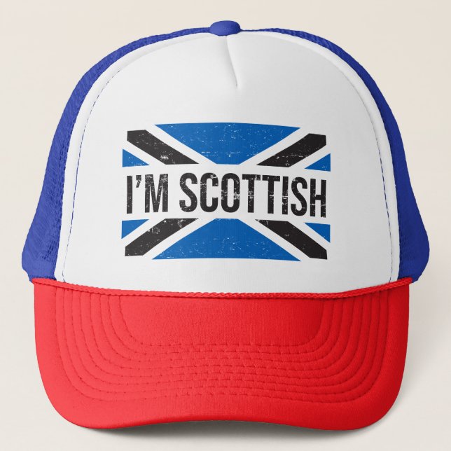 Im Scottish Trucker Hat (Front)