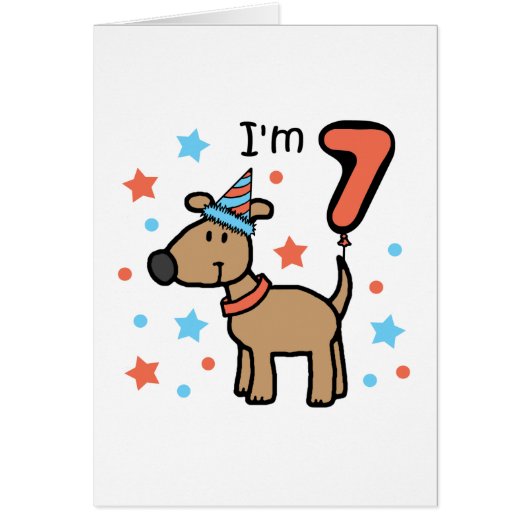 I'm Seven Doggie Cards (Front)