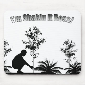 I'm Shakin It Bass Mousepad