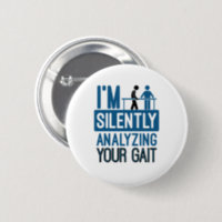 Gait Belt Badge Reel, You're Doing Gait Badge Reel, Physical