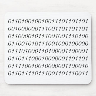 I'm Smarter Than My Boss Binary Mousepad