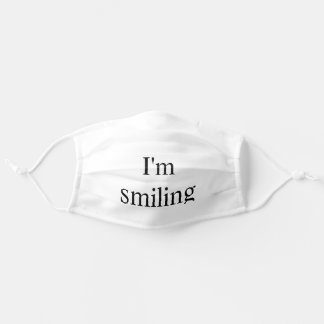 I'm smilu adult cloth face mask
