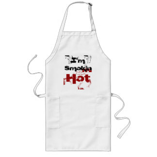 I'm Smokin Hot BBQ Long Apron
