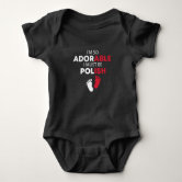 Half Polish Baby Bodysuit