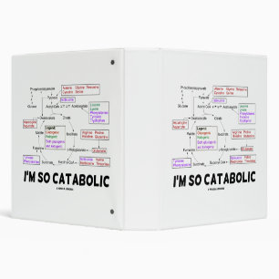 I'm So Catabolic Proteinogenic Amino Acids Diagram 3 Ring Binder