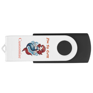 I'm So Cute Mermaid Thunder_Cove Flash Drive