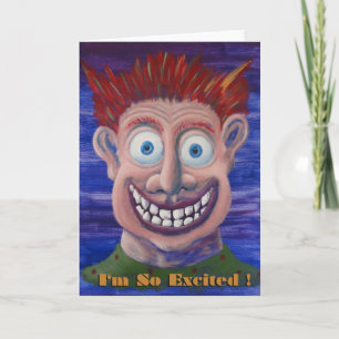 I'm So Excited! Card