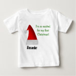 [ Thumbnail: I'm So Excited For My First Christmas! T-Shirt ]