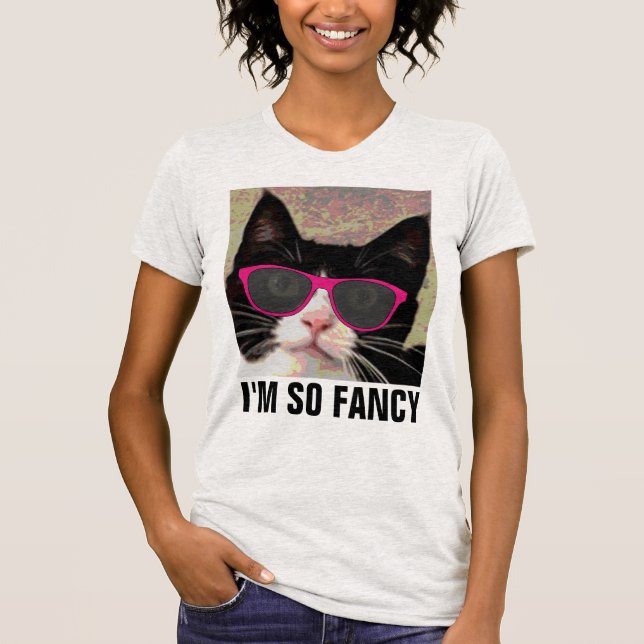 I'M SO FANCY CAT T-SHIRTS (Front)