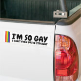 I Love Gay Porn Funny Prank Sticker Car Window Truck SUV Bumper Kayak