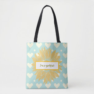 I'm so Grateful for You personalize  Tote Bag