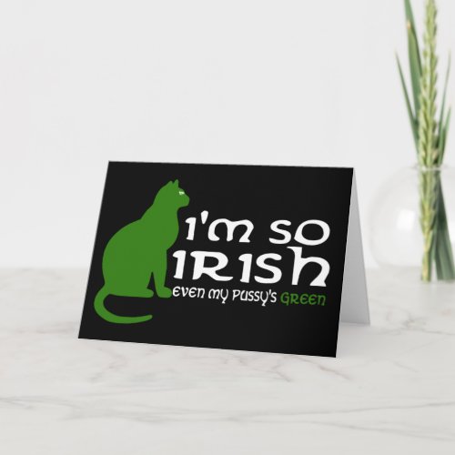 Im so Irish Card