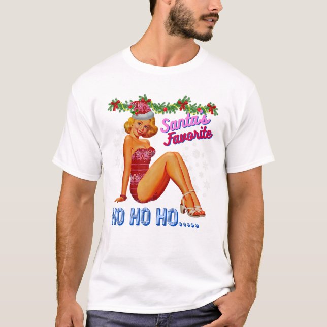 I'm-So-Nice Santa's-Favorite-Ho Naughty Dirty Joke T-Shirt (Front)