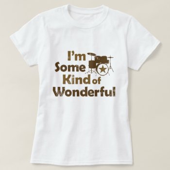 I'm Some Kind Of Wonderful Retro 80s Graphic T-shirt by arncyn at Zazzle