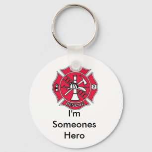 im someones hero keychain