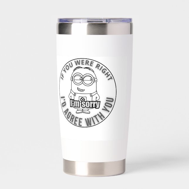 I'm soory insulated tumbler (Front)