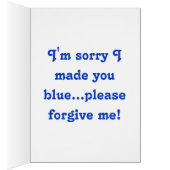 I'm sorry Blue Sad Puppy Dog Eyes (Inside (Right))