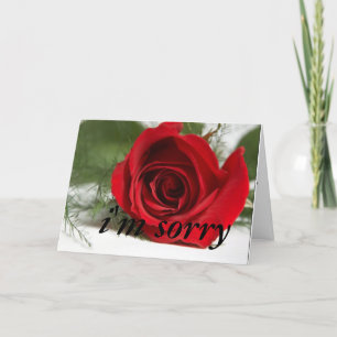 "I'm Sorry" Card Design1
