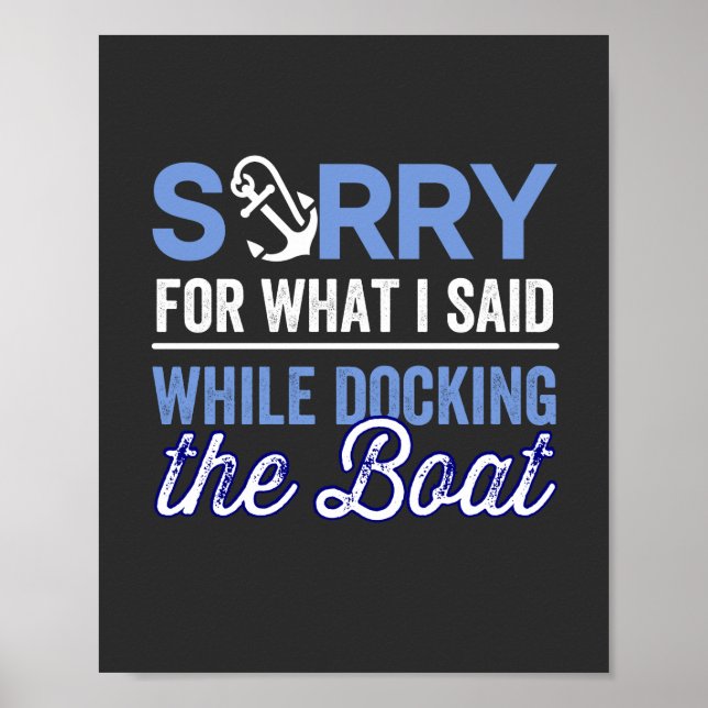 im sorry for what i said while i was docking poster (Front)