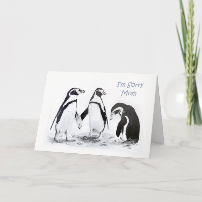 I'm Sorry Mom Card (Front)