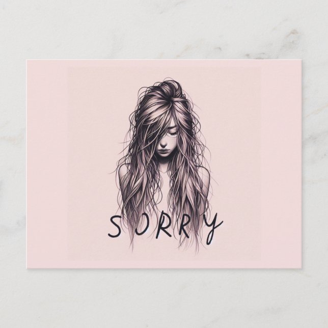 I'm Sorry Postcards  (Front)