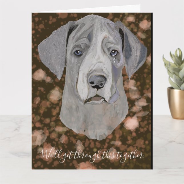 I'm Sorry. We'll Get Through This Together Card (Small Plant)