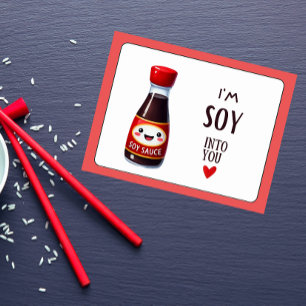 I'm Soy Into You Postcard