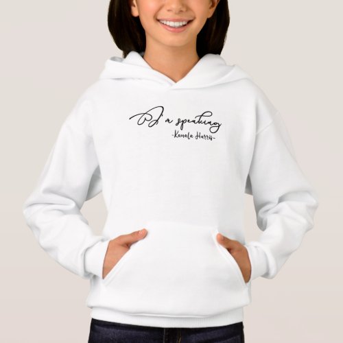 Im speaking Kids Hoodie Im speaking Hoodie