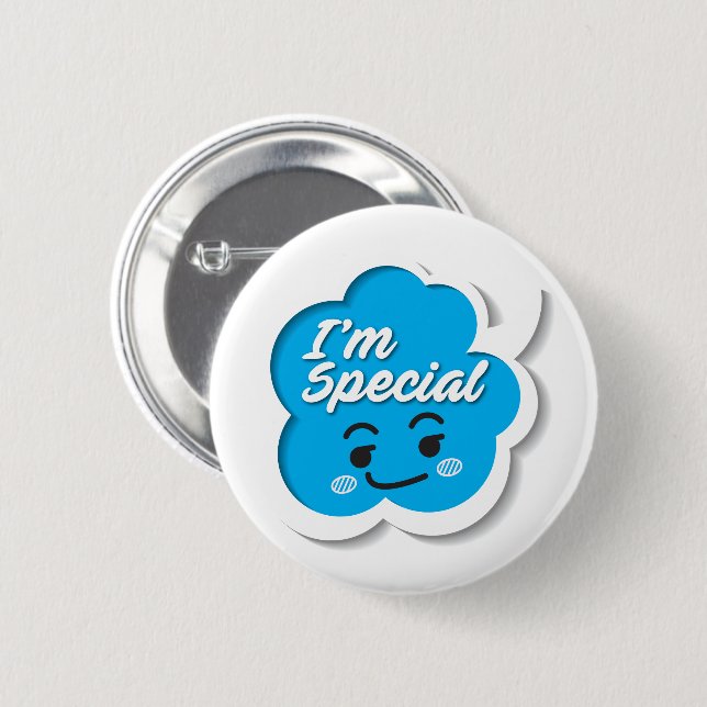 I'm Special Button (Front & Back)