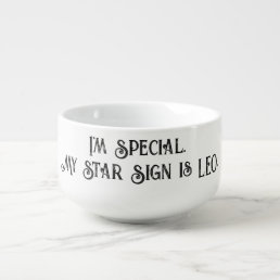 I&#39;m Special - My Star Sign is LEO Chili Bowl