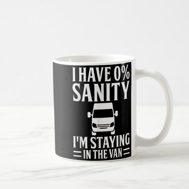 I'm Staying In Tha Van Phasmophobia Funny Drivers  Coffee Mug (Right)