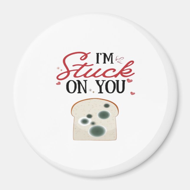 Im Stuck On You Clean Romantic Style  Magnet (Front)