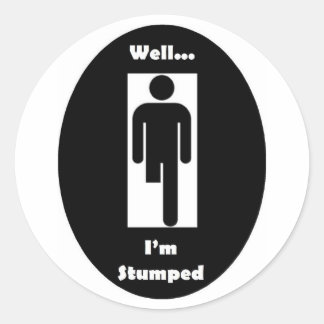 I'm Stumped Stickers