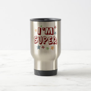 Im Super with Stars Travel Mug