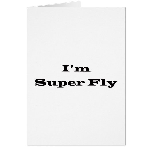 I'm Superfly Cards (Front)