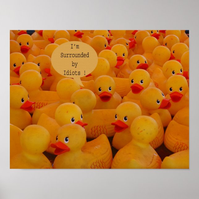 I'm Surrounded by Idiots Poster (Front)