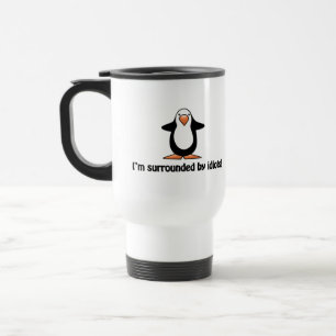 I'm Surrounded By Idiots Travel Mug