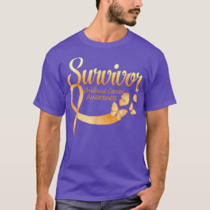 I'm Survivor Butterfly Childhood Cancer Awareness  T-Shirt