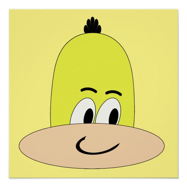 I'm Sveety,  Funny Face Cartoon Poster (Front)