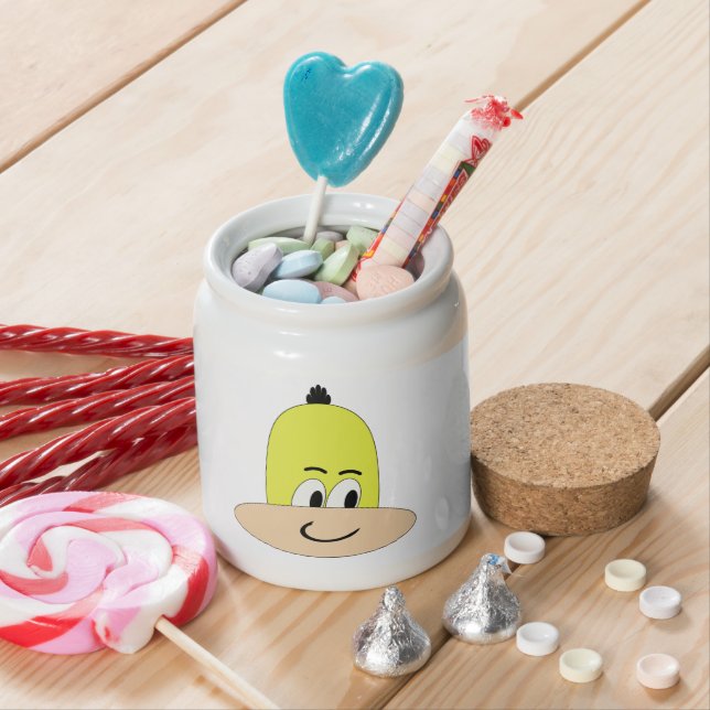 "I'm Sveety" – Unique Cartoon Character  Candy Jar (In Situ)