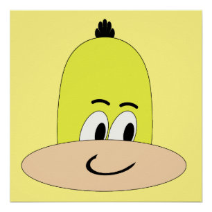 I'm Sveety, Unique Comic, Funny Face Cartoon Poster