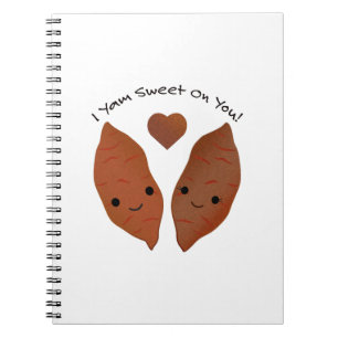 I'm Sweet Cute Sweet Potato Notebook