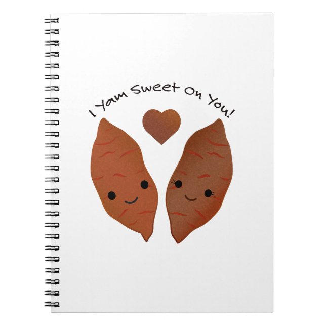 I'm Sweet Cute Sweet Potato Notebook (Front)