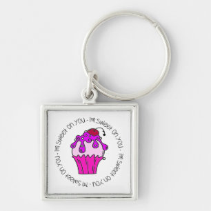 I'm Sweet on You Valentine Keychain