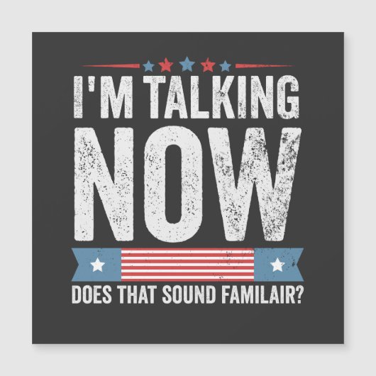 I'm Talking Now Trump Kamala President Debate  (Front)