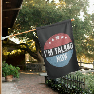 I'm Talking Now Trump Kamala President Debate House Flag