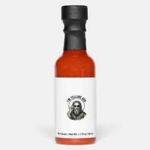 I'm Telling Dad Vintage Engraving Funny Shirt Hot Sauces