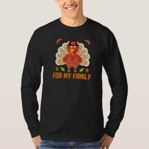 I'm Thankful For My Friend Family Awesome Thanksgi T-Shirt